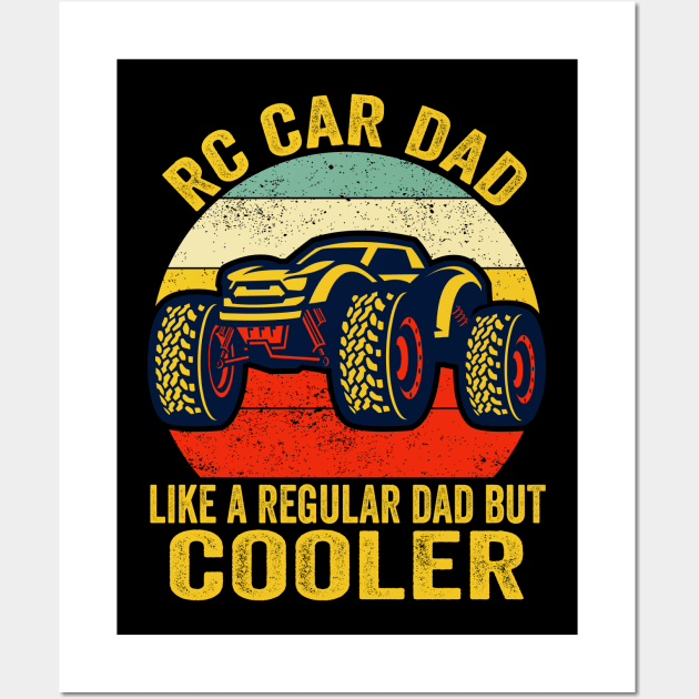 RC Car Lover Dad Definition Wall Art by Wakzs3Arts